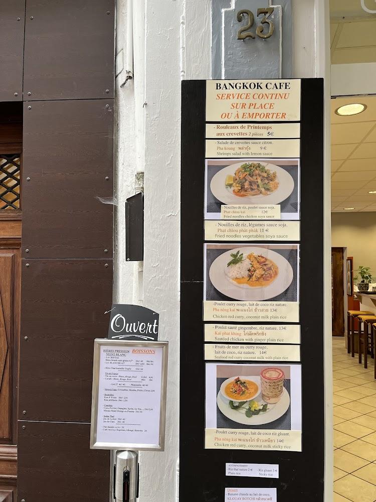 BANGKOK CAFE - Menu Image 1