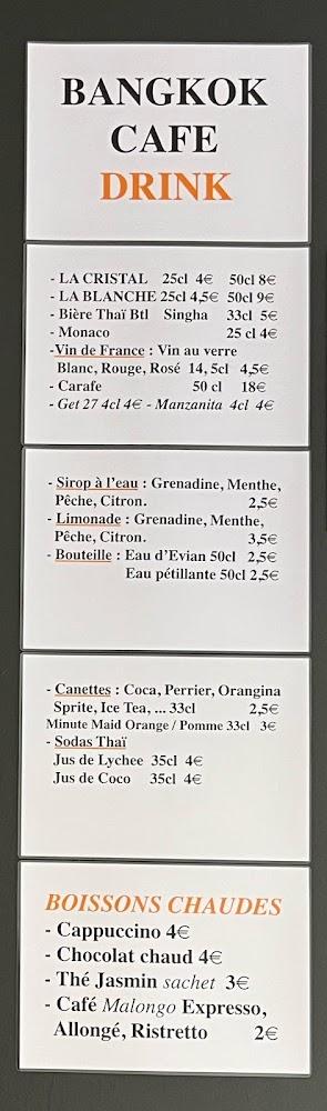 BANGKOK CAFE - Menu Image 2